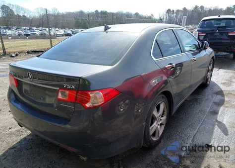 2011 Acura Tsx 2.4 из США, поврежденный, VIN JH4CU2F68BC015676